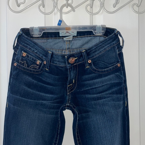 Dark was boot cut jeans - Picture 2 of 4